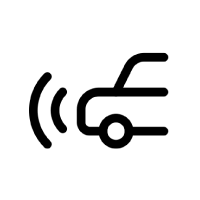 Icono de sensor de automóvil