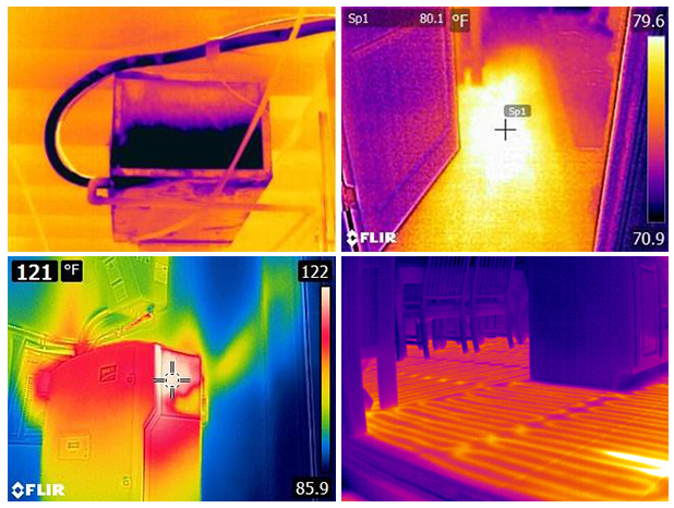 Detecte problemas de climatización con las cámaras térmicas de FLIR